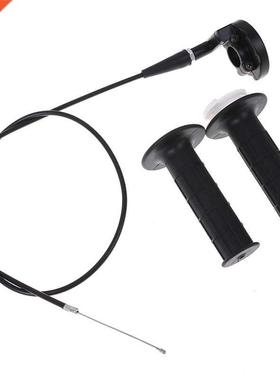 1set Hand Grip with Throttle Motorcycle Grips Twist Cable Ha