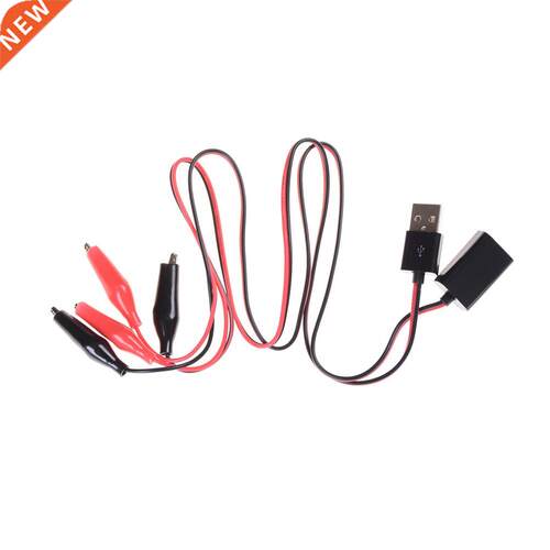 USB Alligator Clips Crocodile Wire Male/female To USB Tester