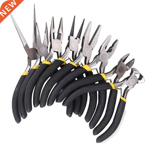 8Pcs/Set Jewelry Pliers Needle Round Bent Nose Beading Makin