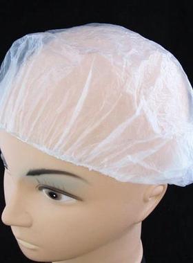 50/100pcs Disposable Shower Caps Clear Spa Hair Salon Hotel