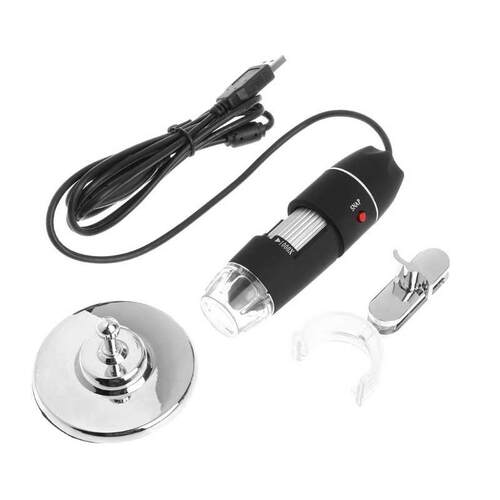 1000X 8 LED USB Powered Microscope Endoscope Zoom Camera Mag