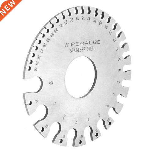 Wire Guage Metal Round Sided Round Dual Steel Round Wire Gau