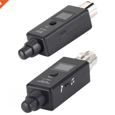 Wireless Microphone Transmitter Receiver System XLR Connecti