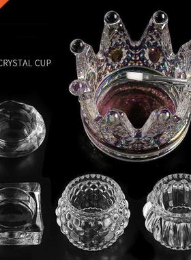 Nail Art Nail Painting Storage Crystal Cup Nail Toning Cosm