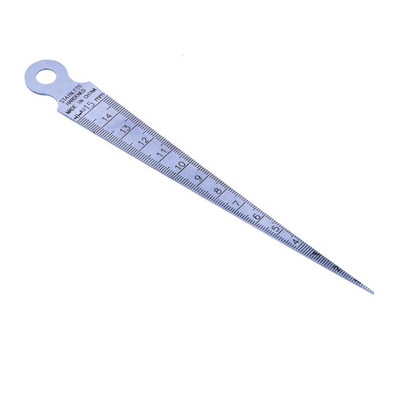 1-15mm Metric Taper Gauge Aperture Scale Wedge Feeler Gap Ho