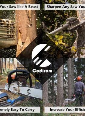 Chainsaw Sharpener 2 in 1 Easy File Sharpener 5/2 11/64 R