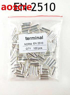 100PCS 14AWG ootlace cooper Ferrules kit set Wire Copper Cr