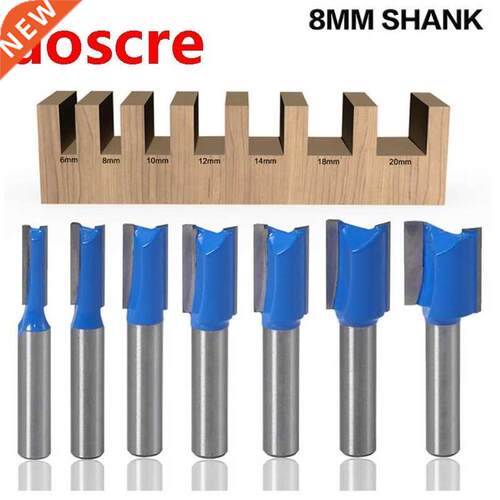 8mm Striaght Shank Router Bit Swallow Tail Woodworking Etchi