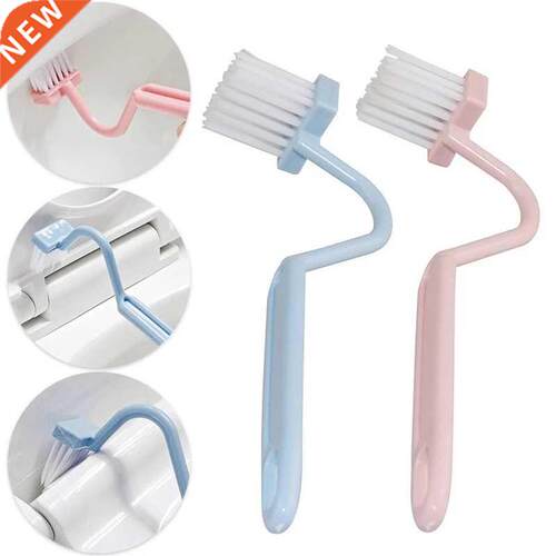 1 Piece of V-shaped Curved Toilet Brush, Long Handle Toilet