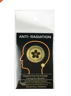 Round Quantu Shields Guard Gold EF Anti-Radiation Protecti
