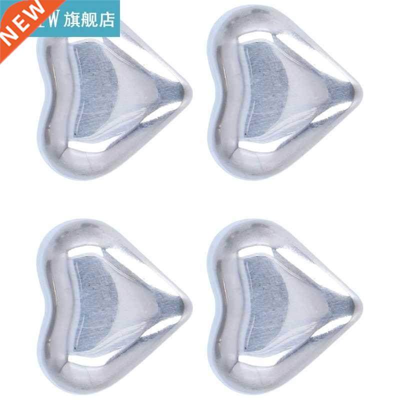 Whiskey Stones Heart?Shaped Metal Ice Cubes Multi?purpose fo