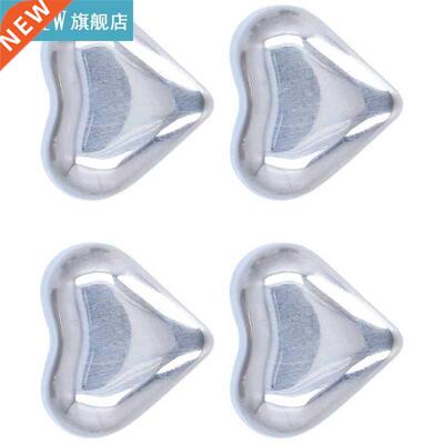 Whiskey Stones Heart?Shaped Metal Ice Cubes Multi?purpose fo