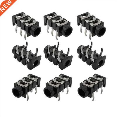10Pcs PJ-1 .5mm 5 Pin Stereo Audio Jack Socket Female Con
