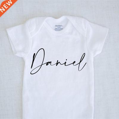 Custom Baby Onesie, Personalized Baby Boys Girls Clothes Ba