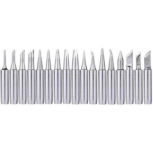 17Pcs Soldering Tips Kit 900M Lead-Free Solder Iron Tip Weld