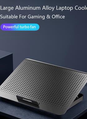 A18 Laptop Cooling Pad with Wind Adjustment Knob 7 Height Le