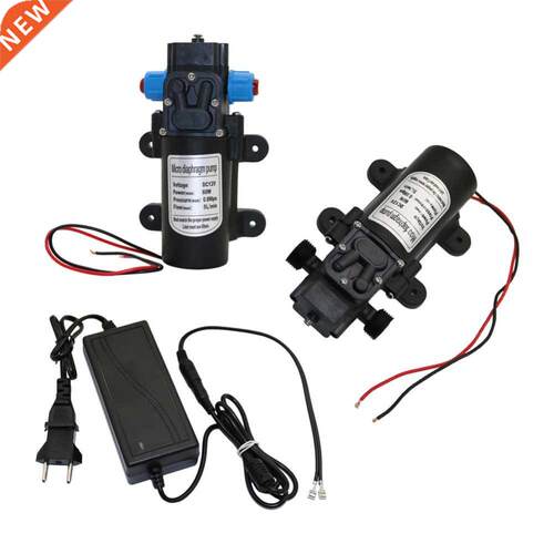 DC 12V 60W Micro Diaphragm Water Pump Self-priming Booster P