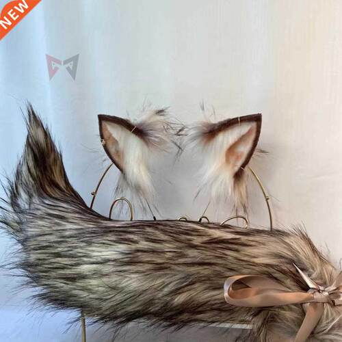 MMGG Small Milk Wolf Wolves And Cats Neko Ears Hair Hoop H