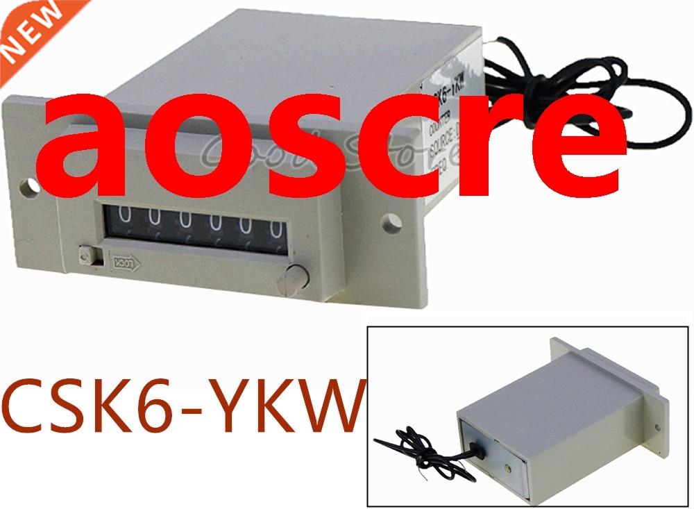 1PCS CSK6-YKW 6 - bit panel AC110V 220V DC 12V 24V 36V elect