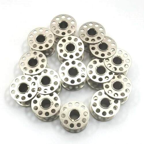 25PCS Metal Bobbins Spool Sewing Craft Tool Stainless Steel