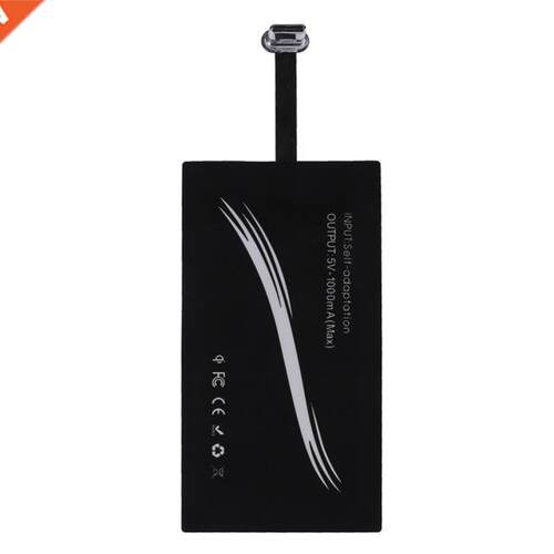 Alloet Black Universal Type C USB-C Qi Wireless Charger Rece