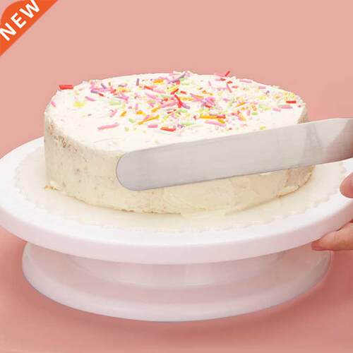 28cm Pastry Turntable Plastic Cake Rotating Table Anti-skid