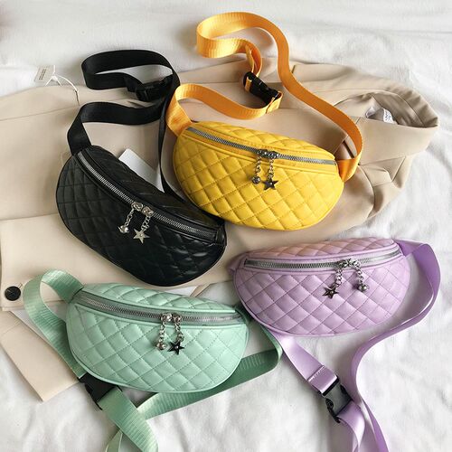Korean New Chest Bag Women's Fashion Waist Bag 2021 Korean L
