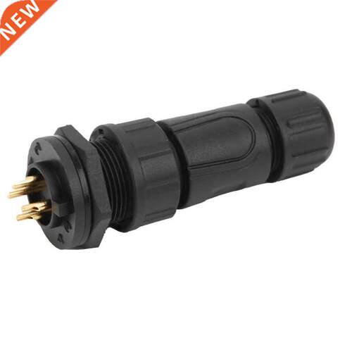 Waterproof Cable Connector 4?Pin Thread Locking Electrical W