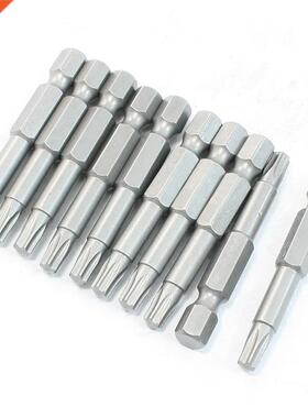 Hardware Part 4x50mm T25 Type Torx Bit 10 Pcs