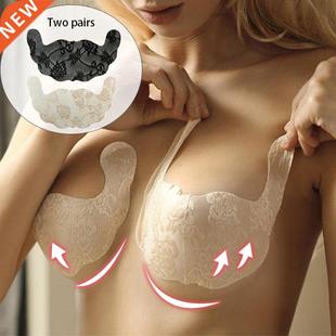 Self Adhesive Breast Pairs Invisible Women Strapless Bra