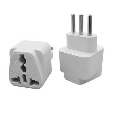 Wear-resistant Portale UK/US/EU/AU to Italian 3pin Travel P