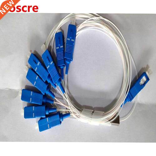 Fiber Optic PLC Splitter 1x8 SC/PC Mini Blockless 1*8 SC UPC