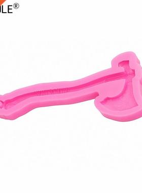 Gadgets, Axe silicone mold,Shiny Silicone Mold,with keychain
