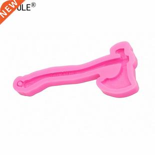 silicone Axe mold Shiny Gadgets with Mold Silicone keychain