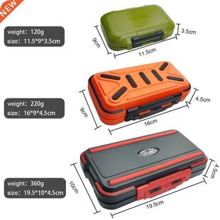 2021 Waterproof Fishing Tackle Box Double-Sided Bait Lure Bo