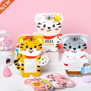 2022 1Pc Calendar Tiger Tabletop Adorable