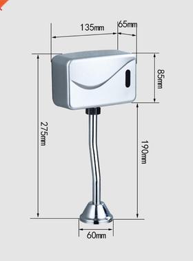 Bthroom Toilet utomtic Electric Urinl Flush Vlve Sensor