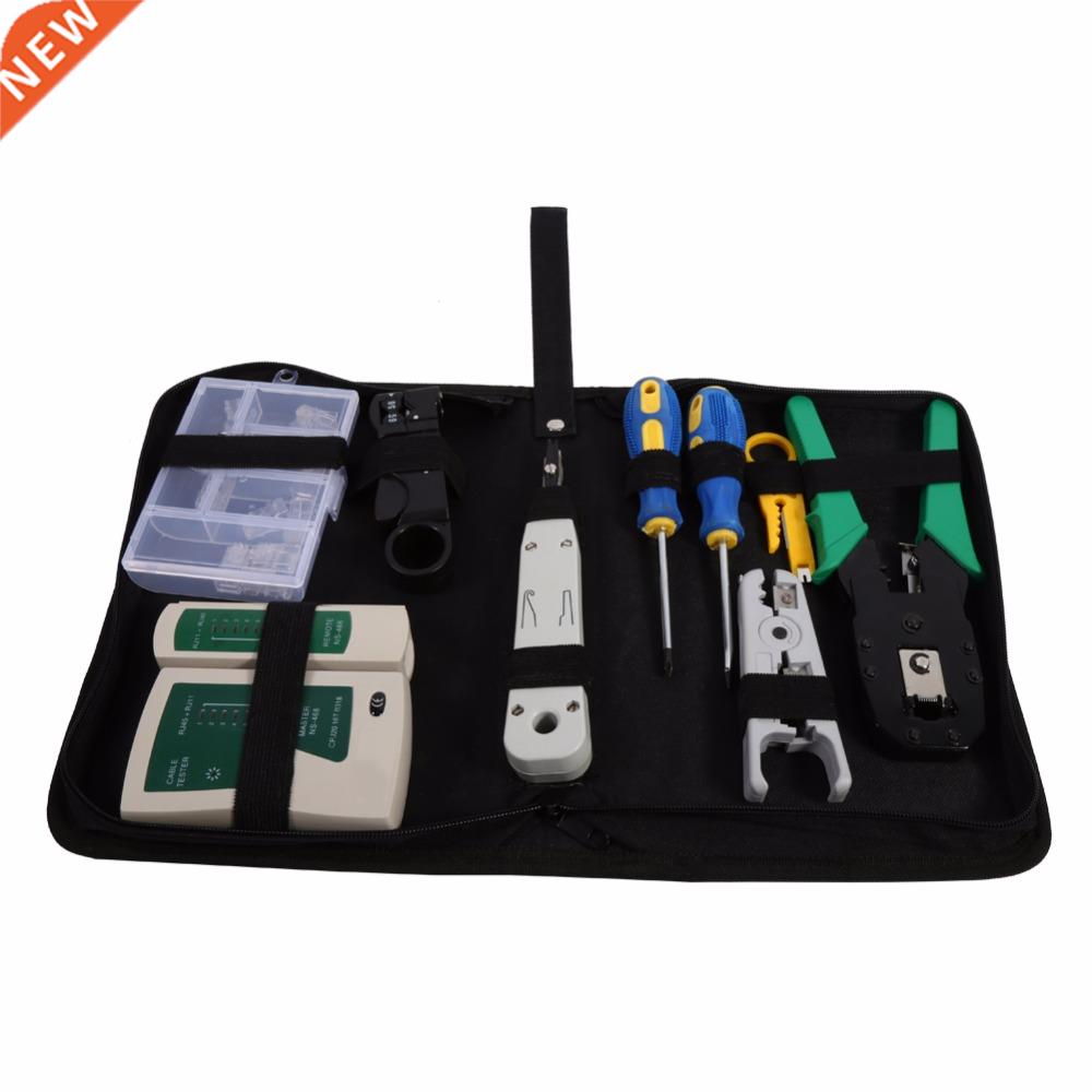 RJ45 RJ11 Crimper Cable Tester Cutter Punch Down Tool Cable