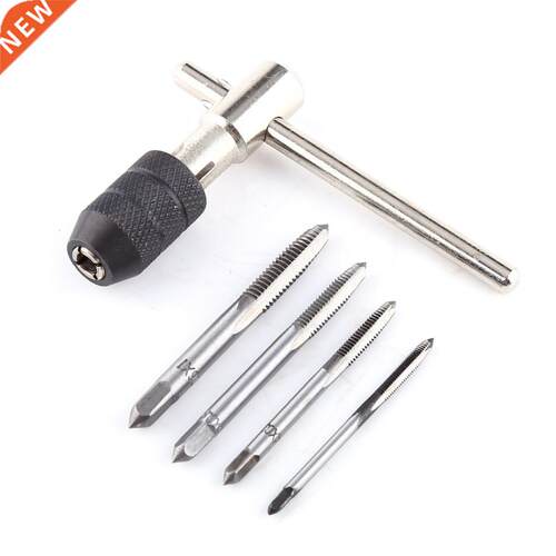 T Type Hand Screw Thread Taps Drill Kit M3 M4 M5 M6 Taps Set
