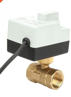 DN25/DN20/DN15 3-Wire 2-Way Brass Motorized Ball Valve for A