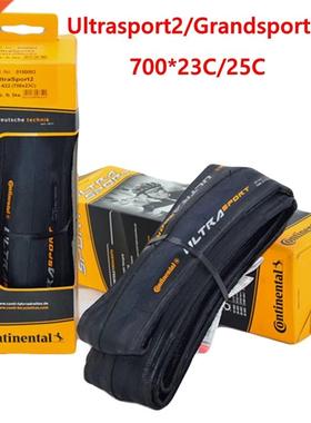 Continenta GrandSport Race ltraSport2 Road Bicycle Tire 700x