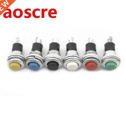 1pcs Black/Green/Yellow/Blue/White/Red OFF-Momentary ON 0.5A