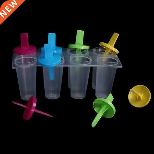 8Pcs/lot Ice Cream Lolly Maker 适用于m DIY Mould Frozen Pops