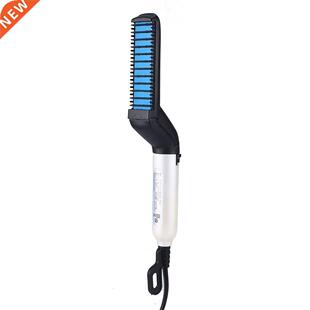 Multifunctional Hair Comb Brush Quick Beard Straightener Cur