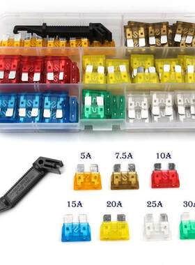120PCS Medium Size Car Vehicle Circuit Blade Fuse 适用于 Aut