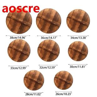 Handmade fir lid wood pot cover scalding Wooden anti