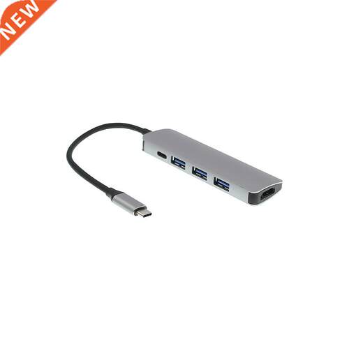 Type C To HDMI VGA Adapter Hub with  USB .0 PD Converter f