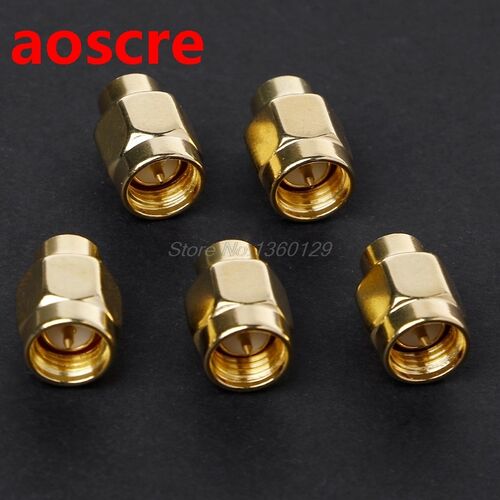 5pcs Gold plated 50 OHM RF Coaxial Matched Termination LOADS