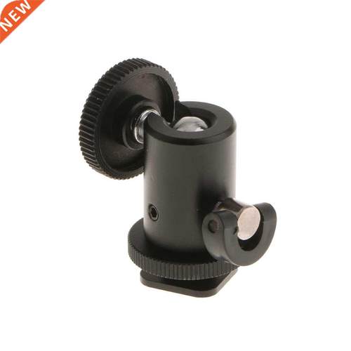 1/4' 3/8' Ball Head Bracket Holder Shoe Mount for Ca