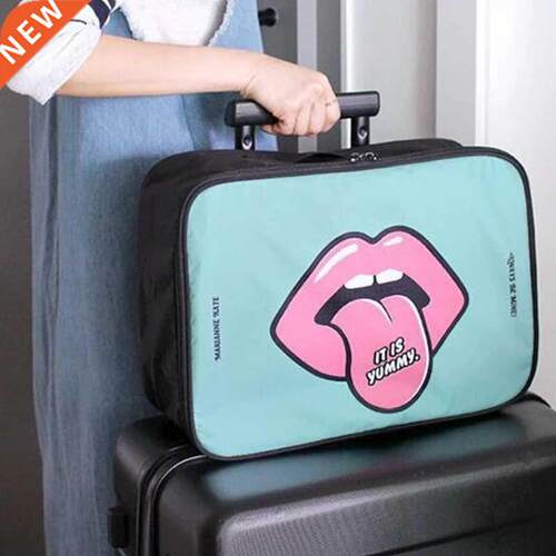 Tongue Nylon Foldable Travel Bags Unsex Large Capacty Bag